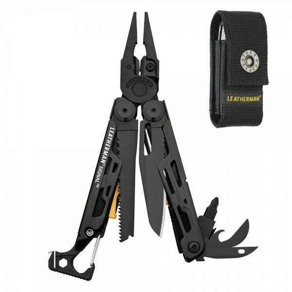 Мультитул Leatherman Signal Black 832586 + чохол