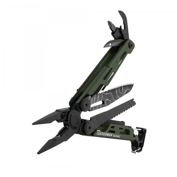 Мультитул Leatherman Signal Green Topo 832692 + чехол
