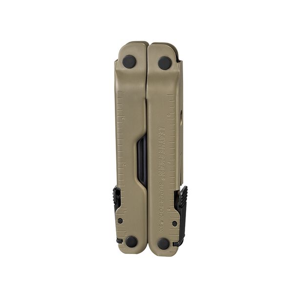 Мультитул LEATHERMAN Super Tool 300M BLACK/COYOTE 832762 + Чохол, набір біт, подовжувач битоутримувача