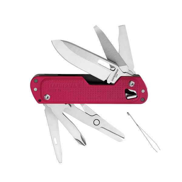 Мультиинструмент Leatherman Free T4 Crimson