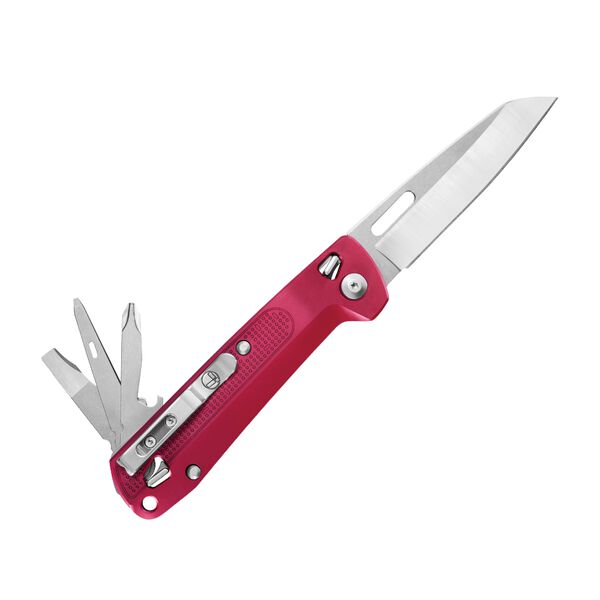 Нож-мультитул Leatherman Free K2 Crimson 