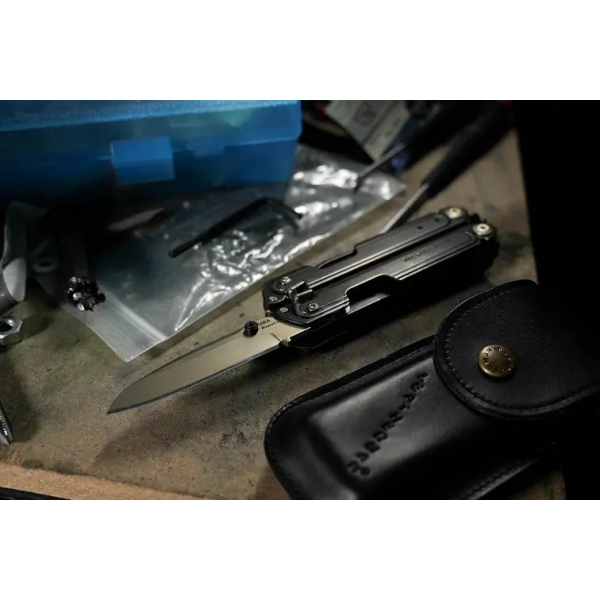 Мультитул Leatherman ARC Obsidian Limited 833207, шкіряний чохол, біти