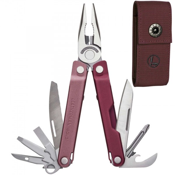 Мультитул Leatherman Bond Heathered Cranberry 833311 +чехол