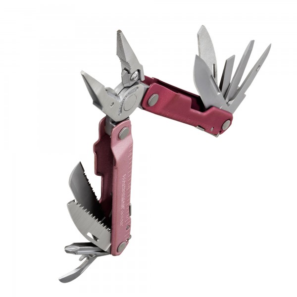 Мультитул Leatherman Rebar Heathered Cranberry 833317 + чохол