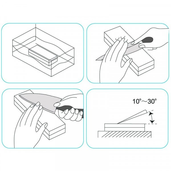 Точильний камінь Risam RW231 зернистість 1000, 3000 водний