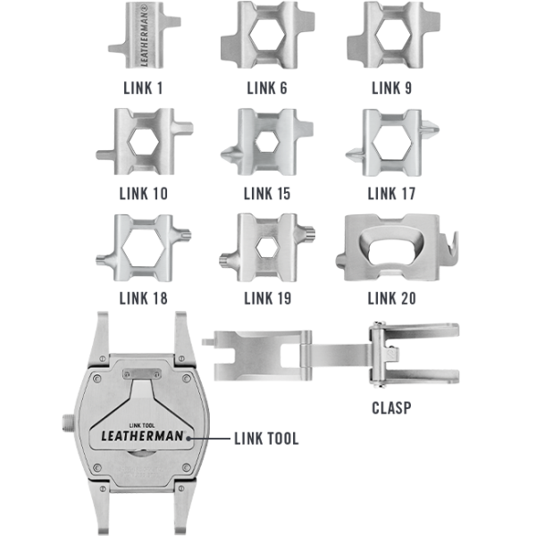 Часы-мультитул Leatherman Tread Tempo 832421