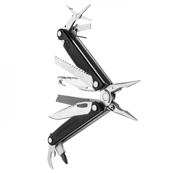 Мультитул Leatherman Charge Plus 832516 + чехол, клипса и кольцо, биты