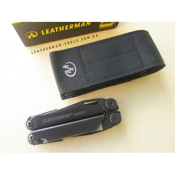 Мультитул Leatherman Wave Plus Black 832526  + чехол