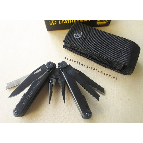 Мультитул Leatherman Wave Plus Black 832526 + чехол 