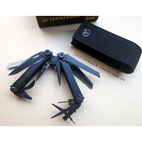 Мультитул Leatherman Wave Plus Black 832526 + чехол 