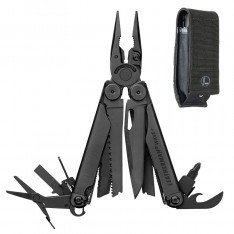 Мультитул Leatherman Wave Plus Black 832526 + чохол 