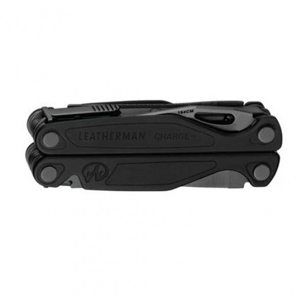 Мультитул Leatherman Charge Plus Black 832601 + клипса, кольцо, биты, чехол 
