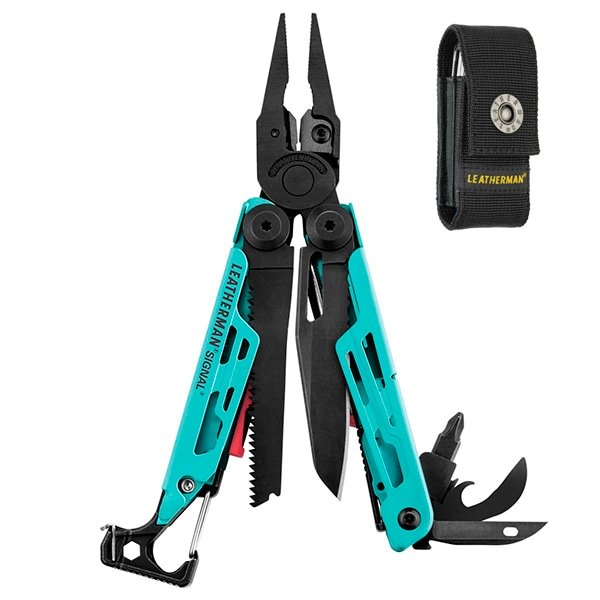 Мультитул Leatherman Signal Aqua 832733 + чохол