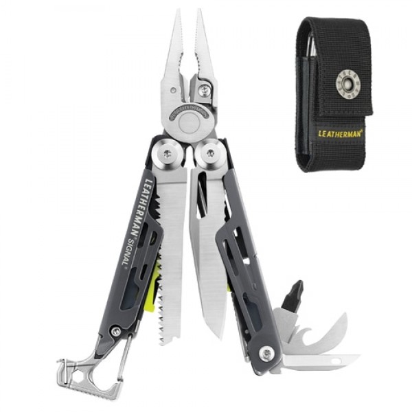 Мультитул Leatherman Signal Gray 832737 + чехол