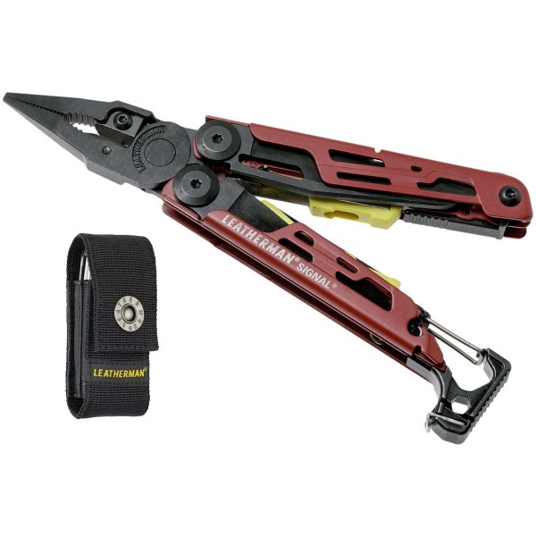 Мультитул Leatherman Signal Crimson 832745 + чехол 