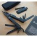 Мультитул Leatherman Super Tool 300 M BLACK 832758  + чехол, набор бит с удлинителем
