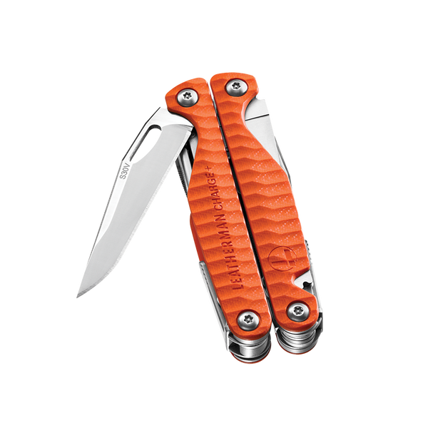 Мультитул Leatherman Charge Plus Orange 832782 + чехол, клипса, кольцо, биты 