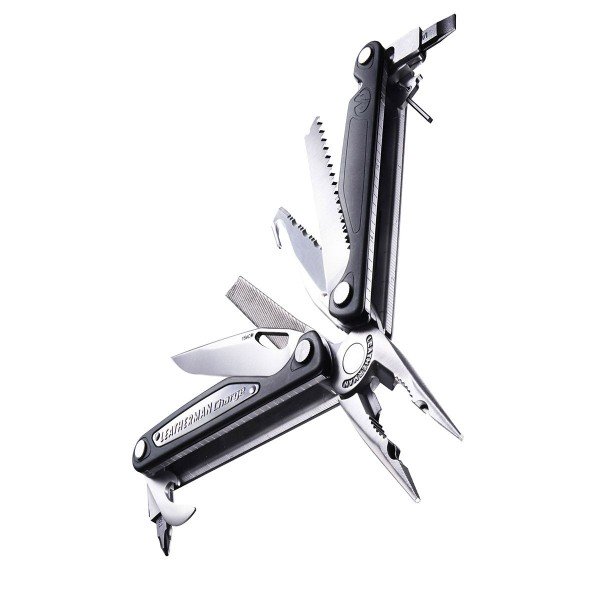 Мультитул Leatherman Charge ALX 830714 Подарункова коробка! Шкір.чохол. , біти, кліпса та кільце