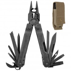 Мультитул Leatherman Super Tool 300 EOD-BLACK 831368 + чохол MOLLE Brown