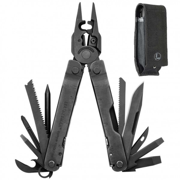 Мультитул Leatherman Super Tool 300 EOD-BLACK 831369 + чохол MOLLE Black