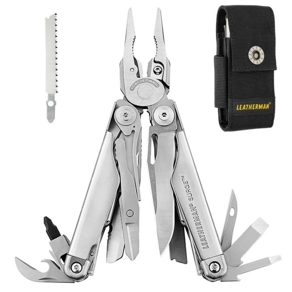 Мультитул Leatherman Surge 830165  + надфиль, чехол