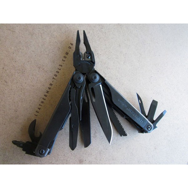  Мультитул Leatherman Surge Black Molle 831333, чохол, надфіль