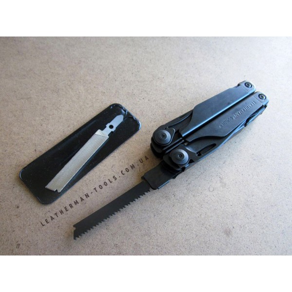 Мультитул Leatherman Surge Black Molle 831333 + чохол, надфіль