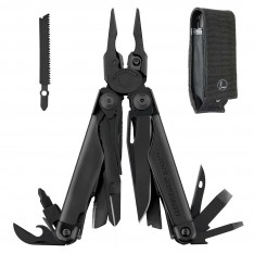 Мультитул Leatherman Surge Black Molle 831333 + чохол, надфіль