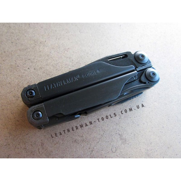 Мультитул Leatherman Surge Black 831334 + чехол, надфиль