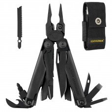 Мультитул Leatherman Surge Black 831334 + чехол, надфиль