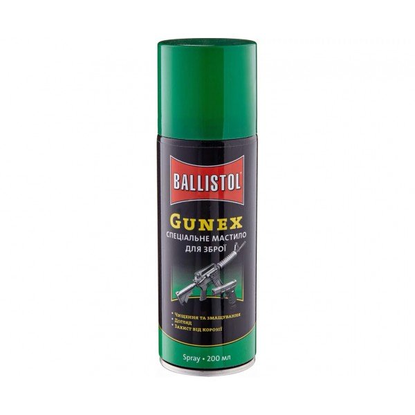 Мастило збройове Ballistol Gunex 200 мл. спрей