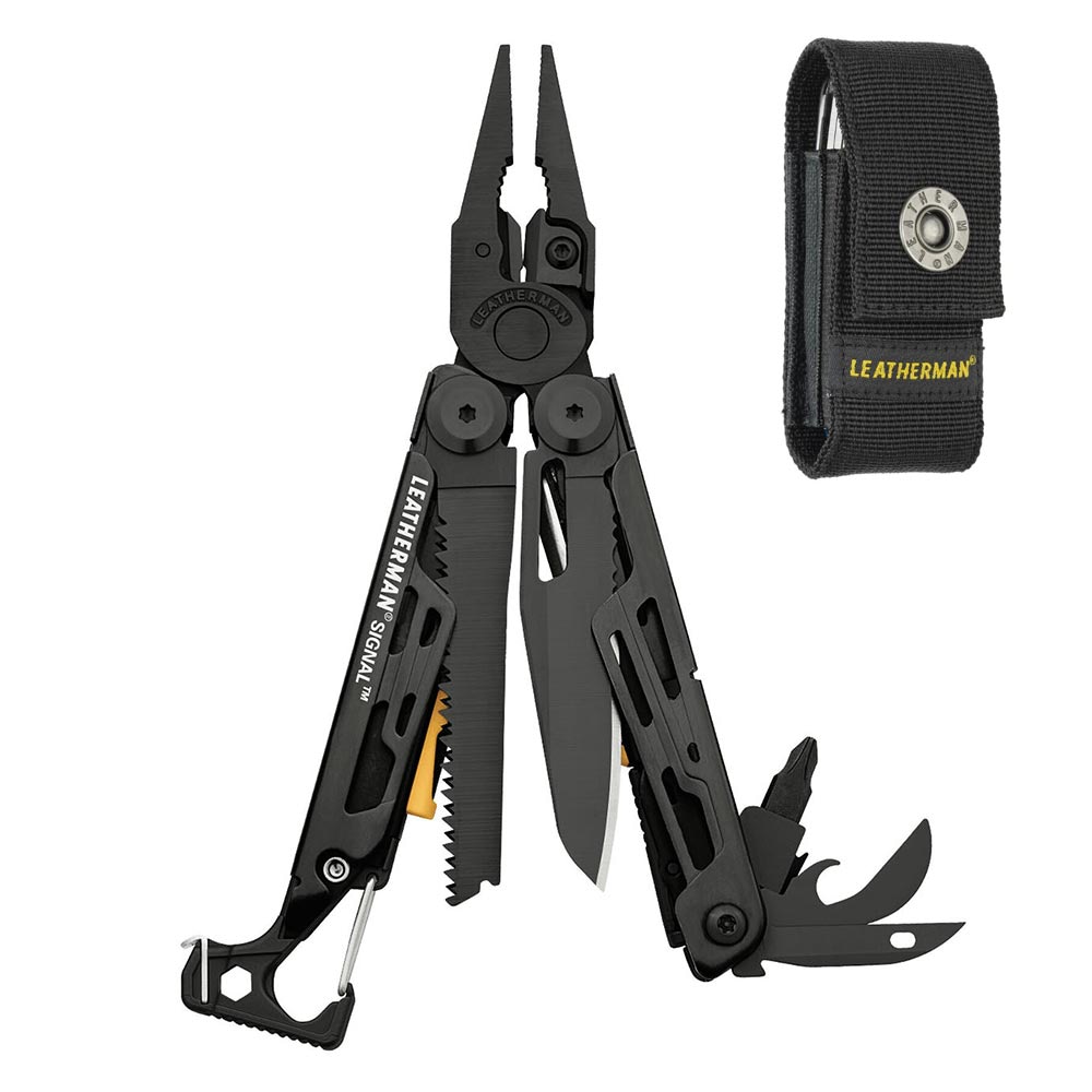 Мультитул Leatherman Signal Black 832586 +  чехол