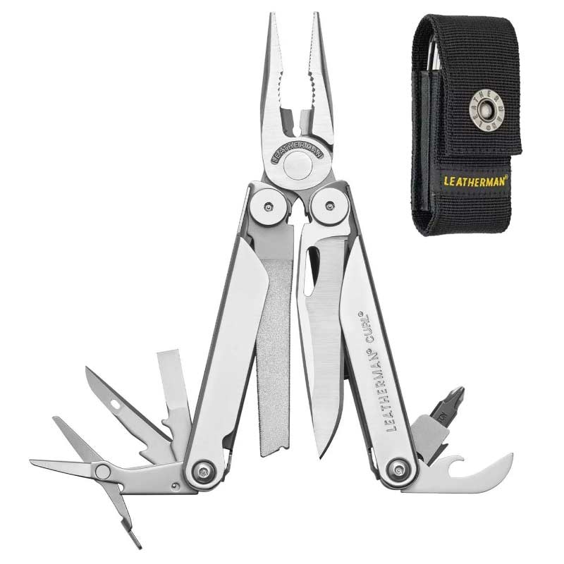 Мультитул LEATHERMAN Curl (832932) + клипса, чехол