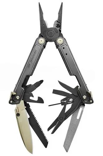 Мультитул Leatherman ARC Obsidian Limited 833207, кожаный чехол, биты