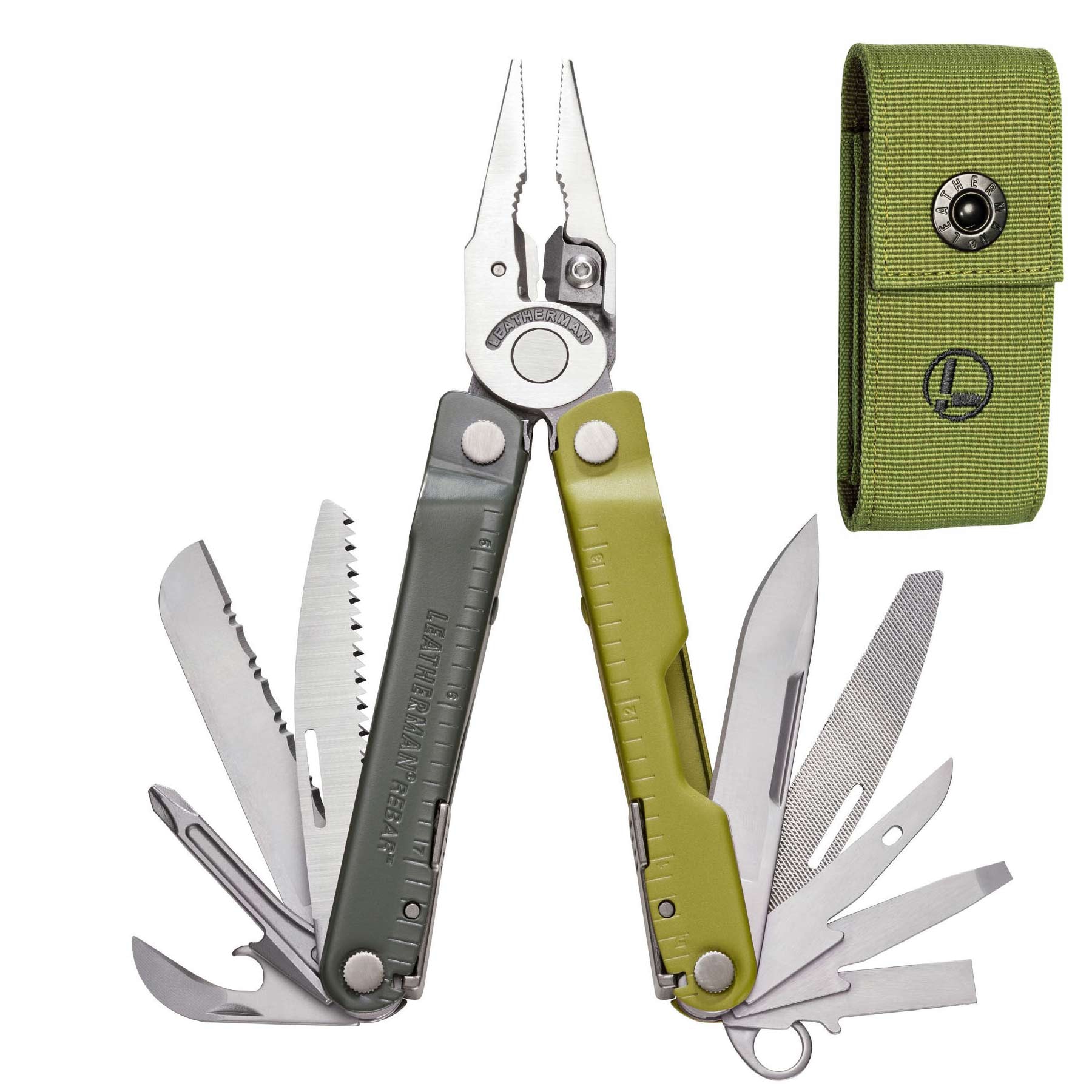Мультитул Leatherman Rebar Mossy Slate 833315 + чохол