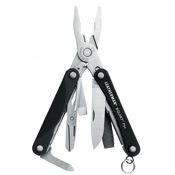 Мультитул LEATHERMAN Squirt PS4 black, 831233.  Довжина в склад. стані 5.72 см