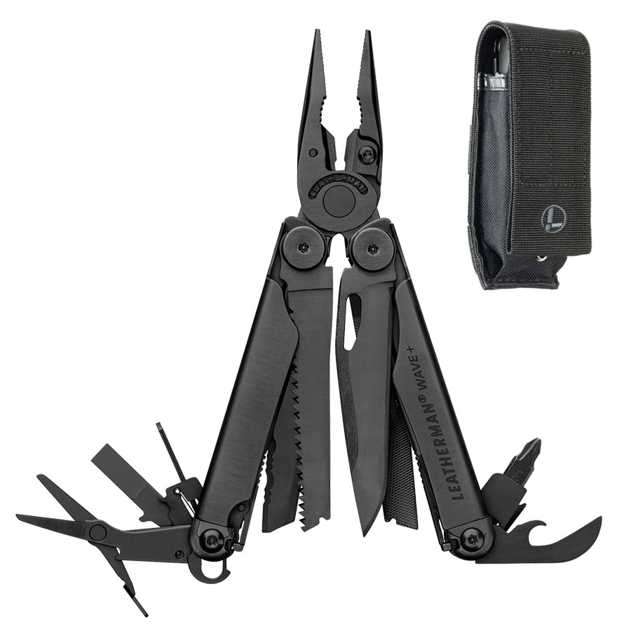 Мультитул Leatherman Wave Plus Black 832526  + чехол