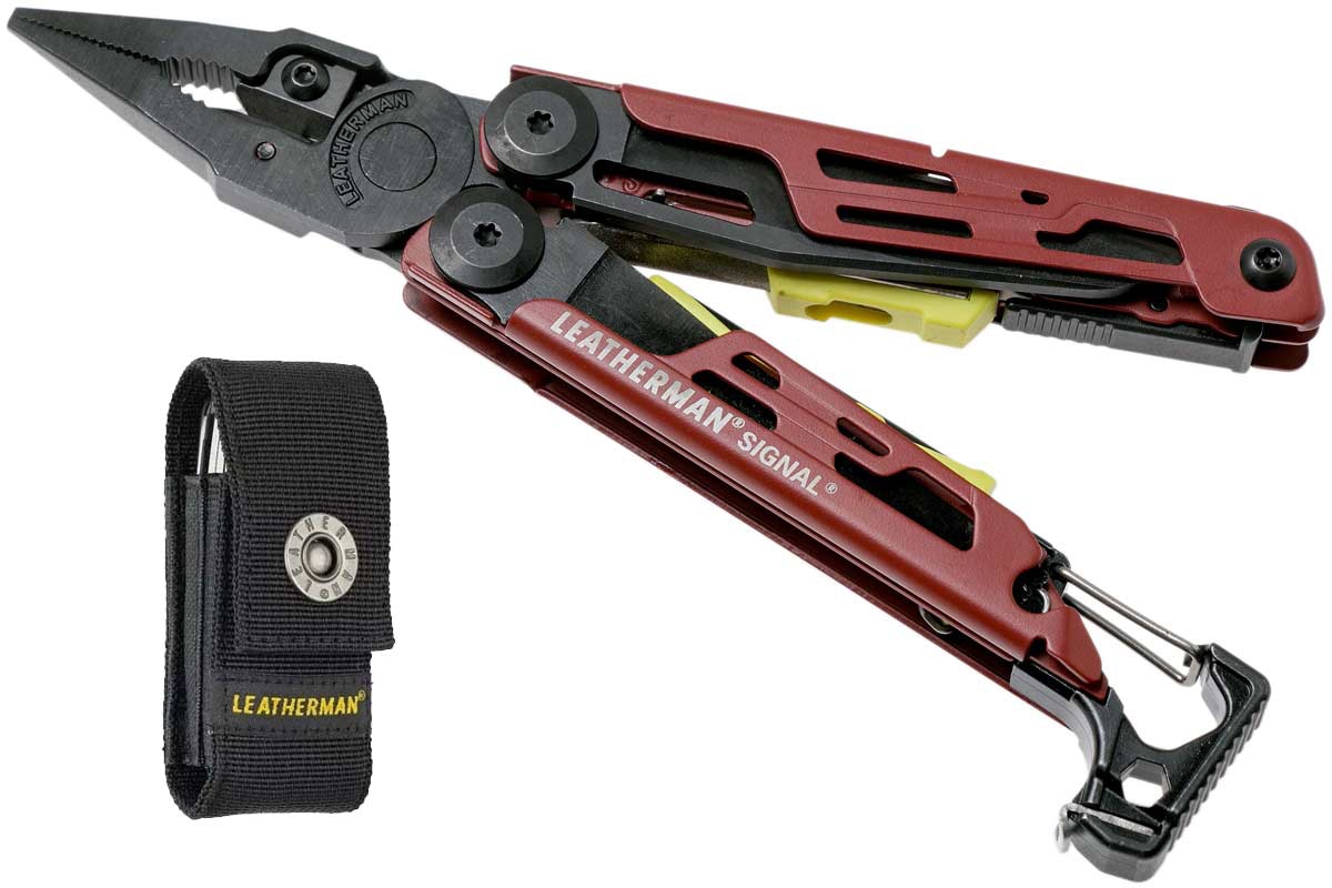 Мультитул Leatherman Signal Crimson 832745 + чехол