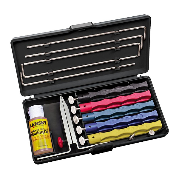 Набор для заточки ножей Lansky Deluxe Sharpening System, LKCLX
