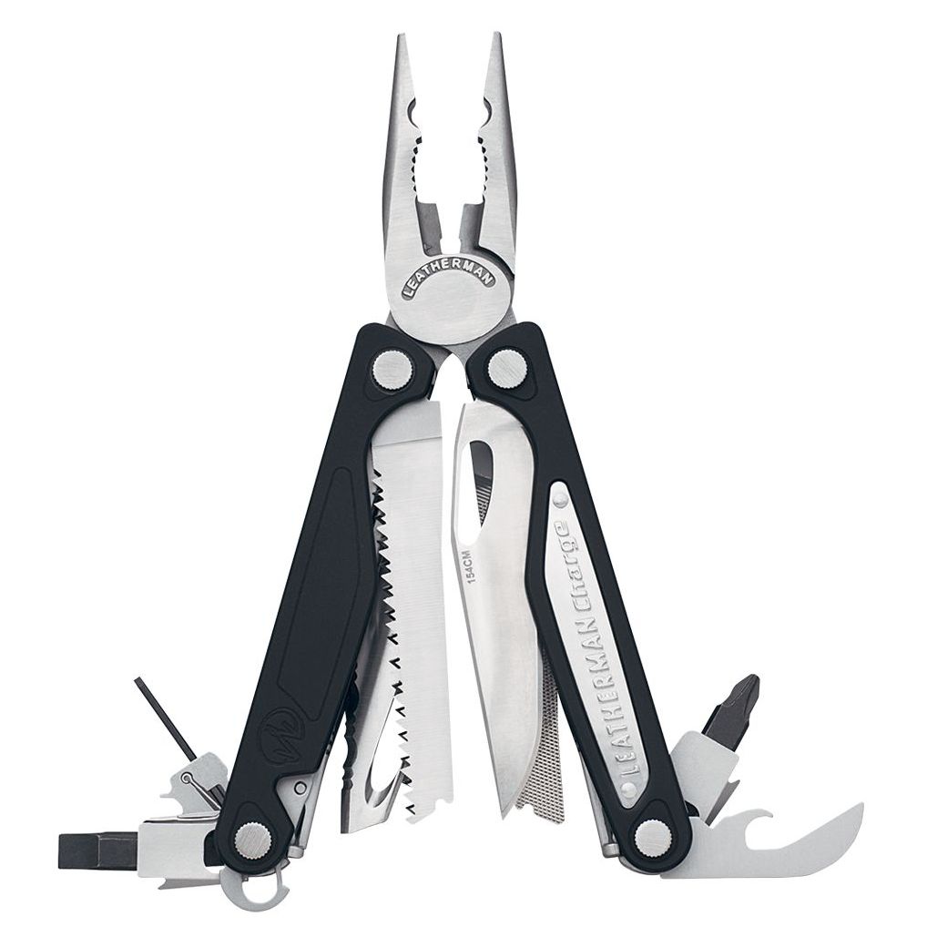 Мультитул Leatherman Charge ALX 830714 Подарункова коробка! Шкір.чохол. , біти, кліпса та кільце