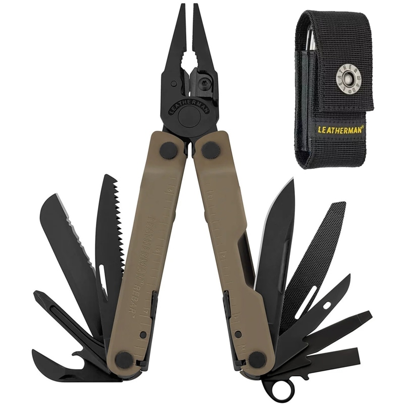 Мультитул Leatherman Rebar Coyote 832406 + чехол