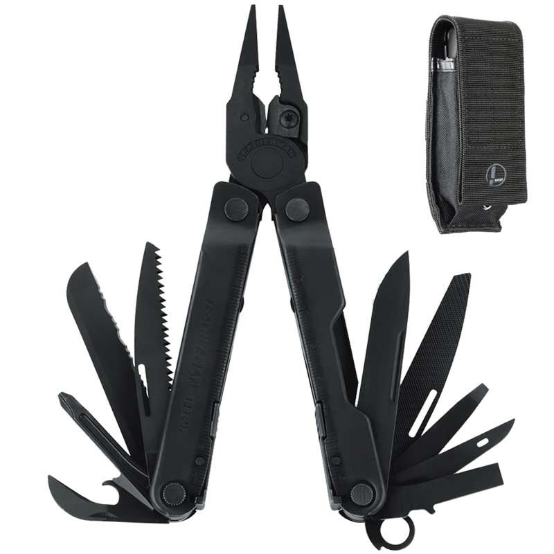 Мультитул Leatherman Rebar Black 831563 + чохол 